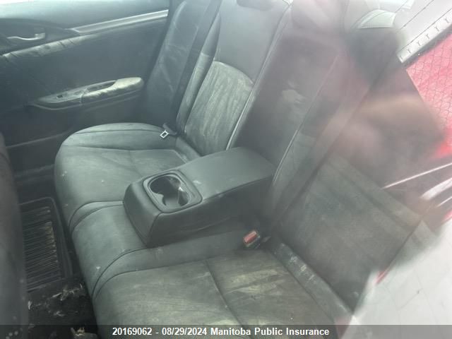 2020 Honda Civic Touring VIN: 2HGFC1F96LH103180 Lot: 20169062