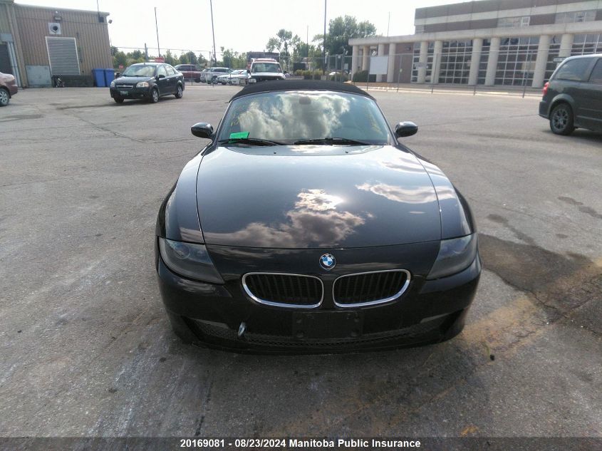 2007 BMW Z4 3.0I VIN: 4USBU33577LW70542 Lot: 20169081