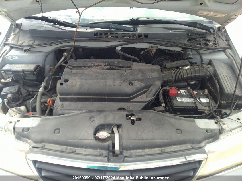 2002 Honda Odyssey Ex VIN: 2HKRL18982H001166 Lot: 20169099