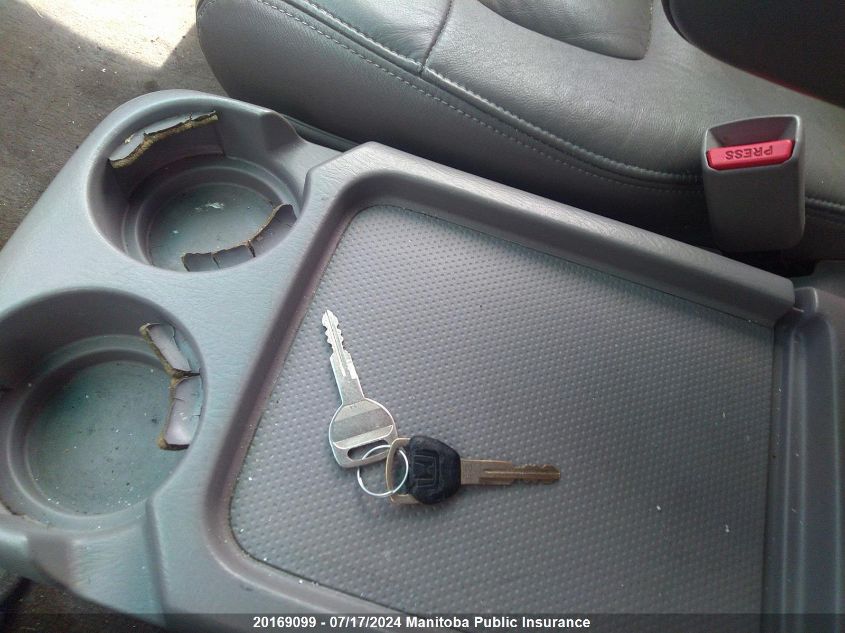 2002 Honda Odyssey Ex VIN: 2HKRL18982H001166 Lot: 20169099