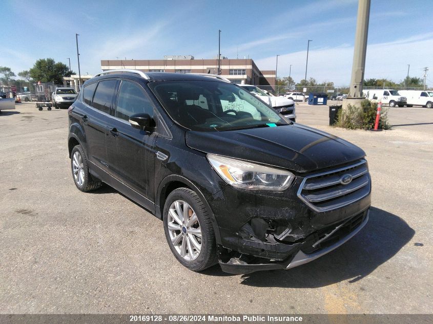 2017 Ford Escape Titanium VIN: 1FMCU9J90HUD31602 Lot: 20169128