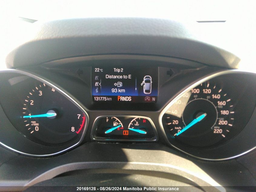 2017 Ford Escape Titanium VIN: 1FMCU9J90HUD31602 Lot: 20169128