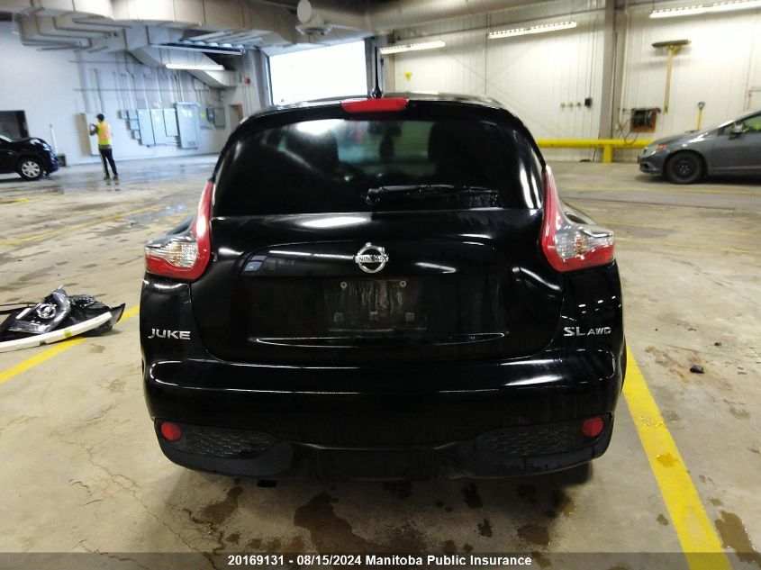 2017 Nissan Juke Sl VIN: JN8AF5MV7HT751648 Lot: 20169131