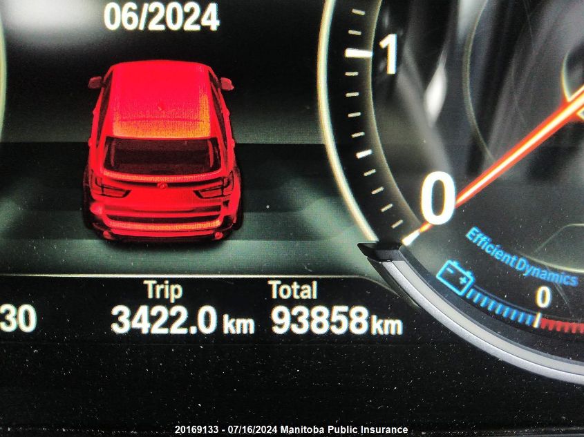 2017 BMW X5 35D VIN: 5UXKS4C38H0U05002 Lot: 20169133