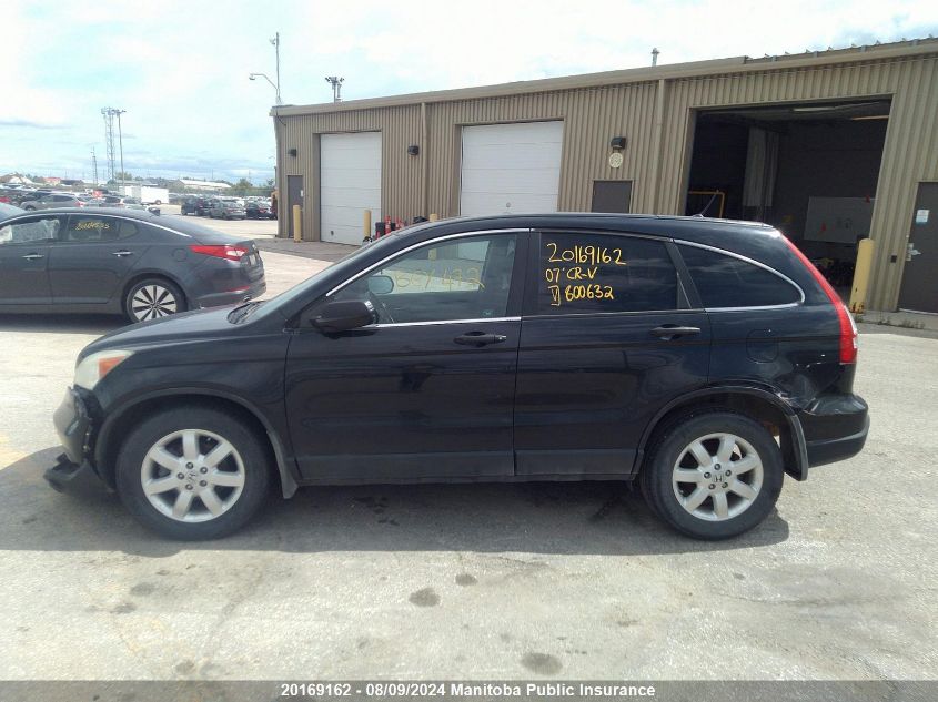 2007 Honda Cr-V Ex VIN: 5J6RE485X7L800632 Lot: 20169162