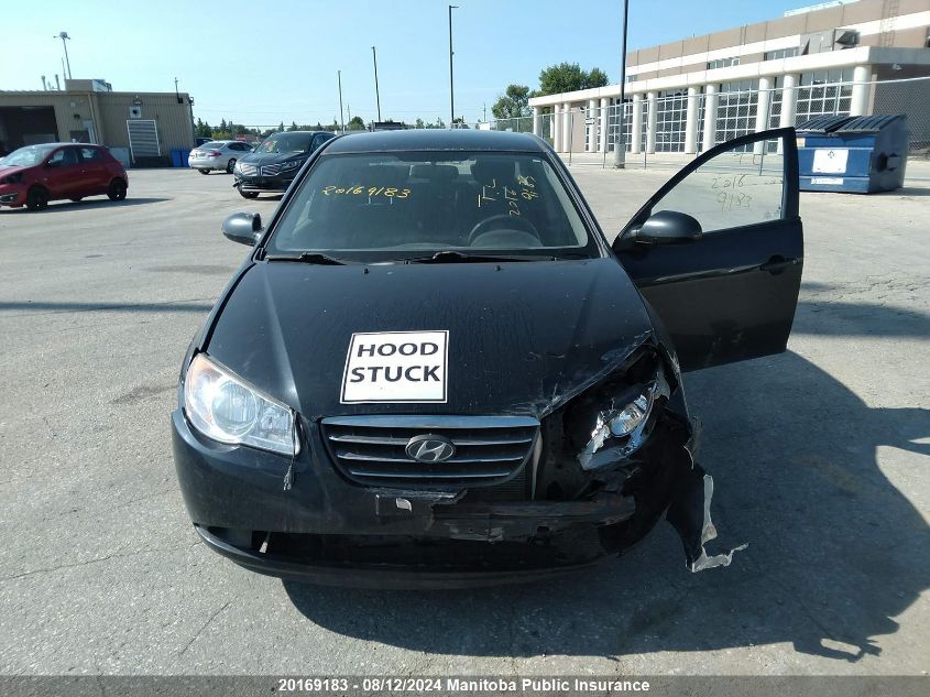 2009 Hyundai Elantra Gl VIN: KMHDU45DX9U676238 Lot: 20169183