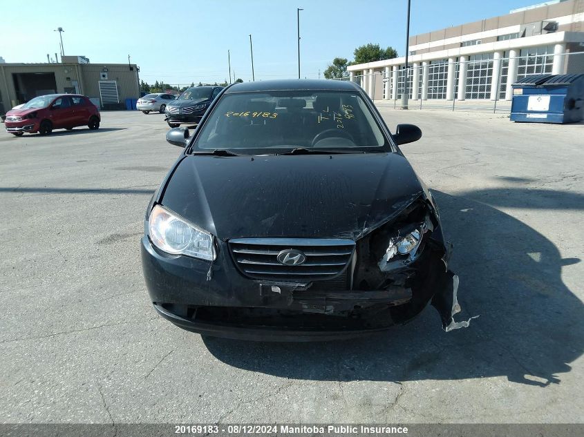2009 Hyundai Elantra Gl VIN: KMHDU45DX9U676238 Lot: 20169183