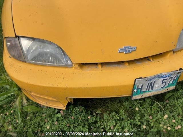 2002 Chevrolet Cavalier VIN: 3G1JC12482S106573 Lot: 20169209