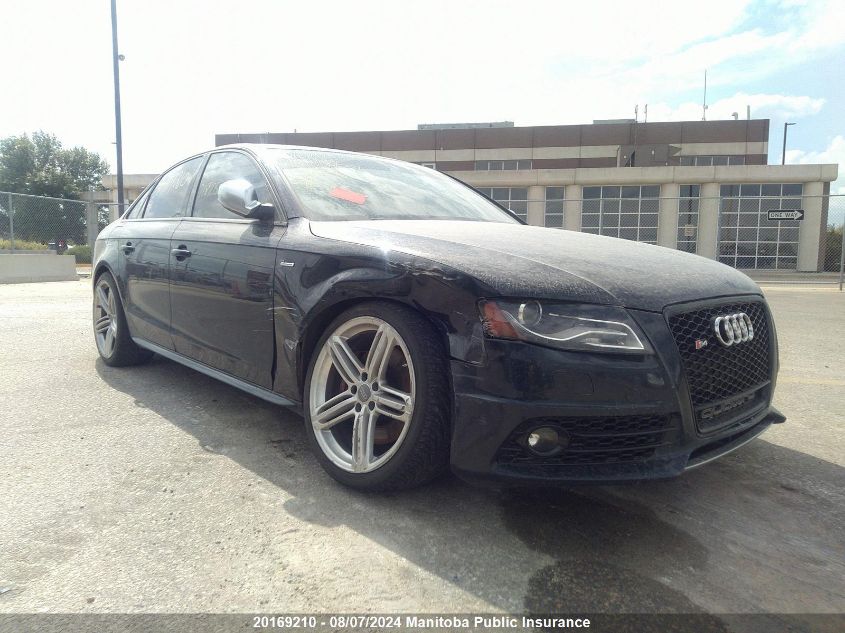 2011 Audi S4 3.0T Quattro VIN: WAUBGCFL3BA102216 Lot: 20169210