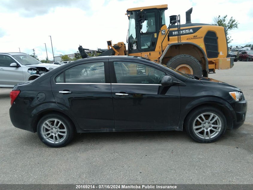 2013 Chevrolet Sonic Lt VIN: 1G1JC5EH2D4214387 Lot: 20169214