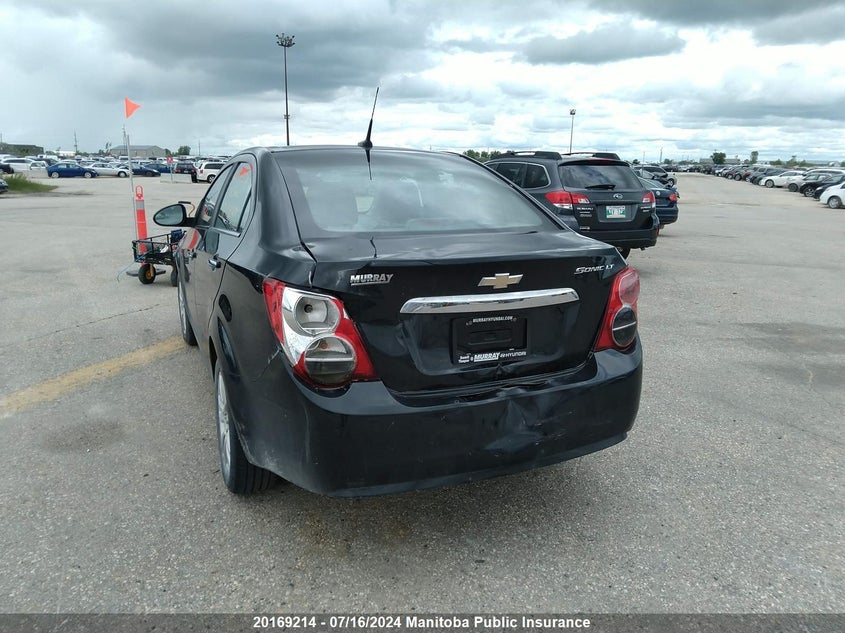 2013 Chevrolet Sonic Lt VIN: 1G1JC5EH2D4214387 Lot: 20169214