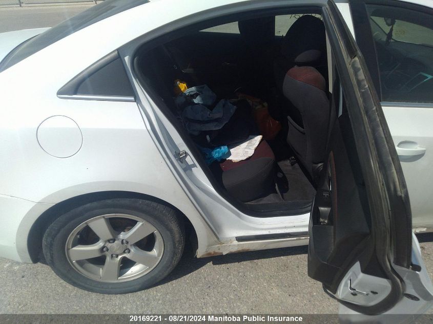 2012 Chevrolet Cruze Lt Turbo VIN: 1G1PG5SC8C7395757 Lot: 20169221