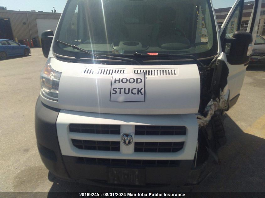 2014 Ram Promaster 3500 Cargo Van Ext VIN: 3C6URVHG4EE113817 Lot: 20169245