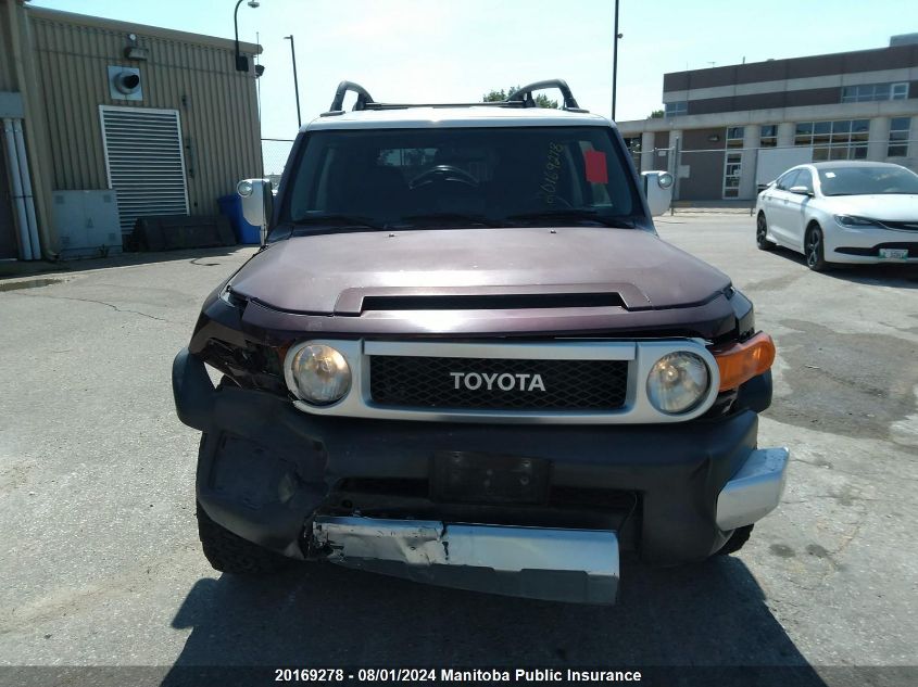 2007 Toyota Fj Cruiser VIN: JTEBU11F970012613 Lot: 20169278