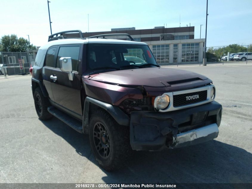 2007 Toyota Fj Cruiser VIN: JTEBU11F970012613 Lot: 20169278