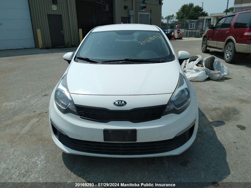 2017 Kia Rio Lx VIN: KNADM4A34H6057118 Lot: 20169293