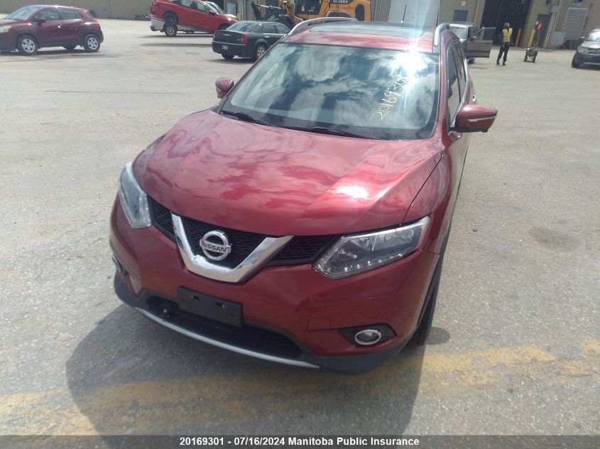 2015 Nissan Rogue Sv VIN: 5N1AT2MM7FC784653 Lot: 20169301