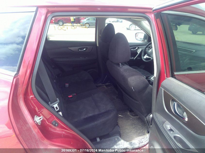 2015 Nissan Rogue Sv VIN: 5N1AT2MM7FC784653 Lot: 20169301