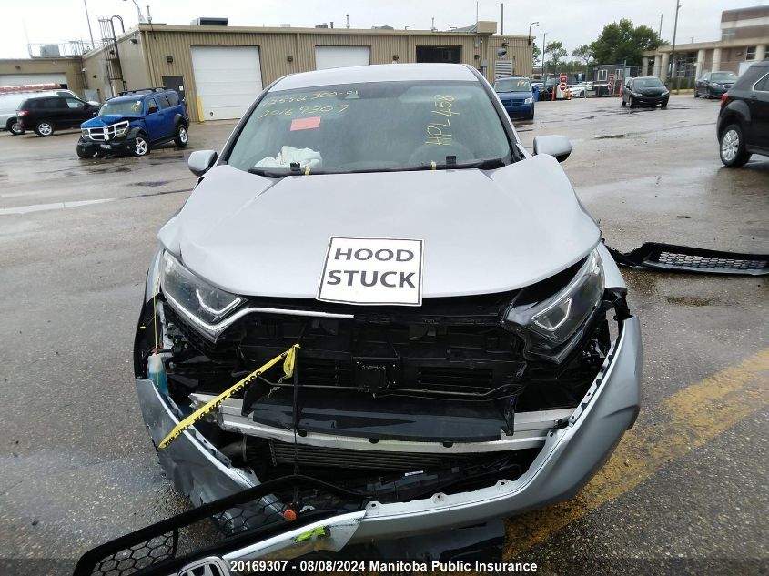 2018 Honda Cr-V Lx VIN: 2HKRW2H2XJH138883 Lot: 20169307