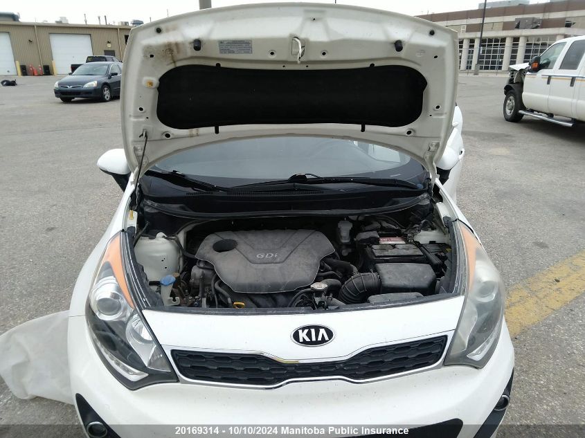 2013 Kia Rio Ex/Sx VIN: KNADN5A36D6808653 Lot: 20169314