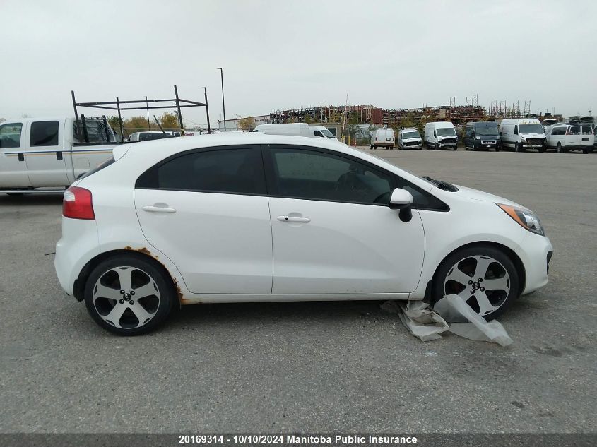 2013 Kia Rio Ex/Sx VIN: KNADN5A36D6808653 Lot: 20169314