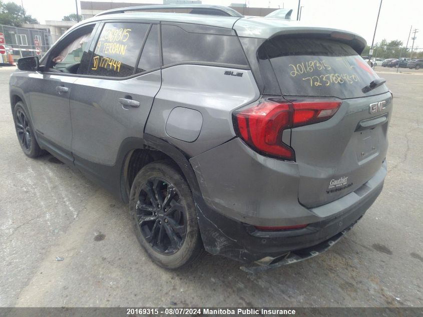 2019 GMC Terrain Sle VIN: 3GKALTEX0KL177449 Lot: 20169315