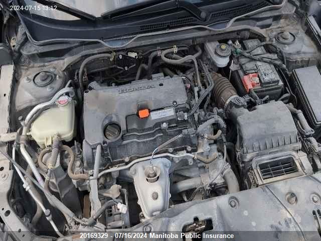 2019 Honda Civic Ex VIN: 2HGFC2F72KH000406 Lot: 20169329