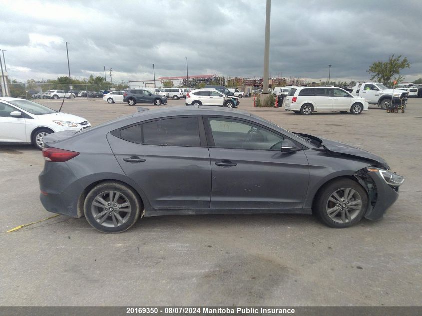 2018 Hyundai Elantra Sel/Value/Limited VIN: KMHD84LF1JU720706 Lot: 20169350