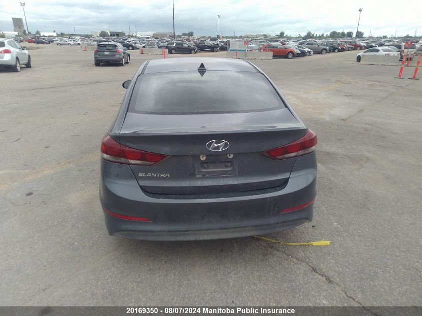 2018 Hyundai Elantra Sel/Value/Limited VIN: KMHD84LF1JU720706 Lot: 20169350