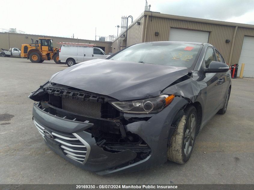 2018 Hyundai Elantra Sel/Value/Limited VIN: KMHD84LF1JU720706 Lot: 20169350