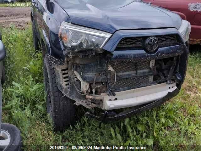 2015 Toyota 4Runner Sr5 V6 VIN: JTEBU5JR4F5259444 Lot: 20169359