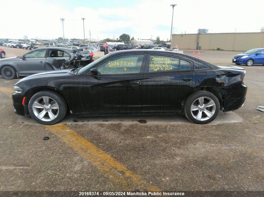 2015 Dodge Charger Sxt VIN: 2C3CDXHG0FH795412 Lot: 20169374