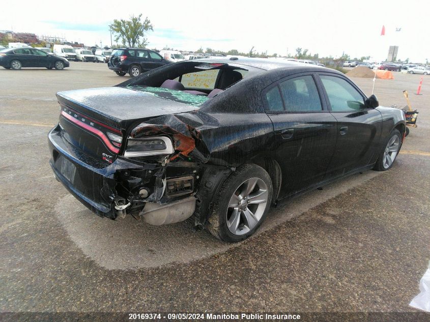 2015 Dodge Charger Sxt VIN: 2C3CDXHG0FH795412 Lot: 20169374