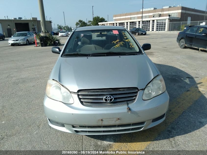 2003 Toyota Corolla Ce/Le/S VIN: 2T1BR32E23C766847 Lot: 20169390