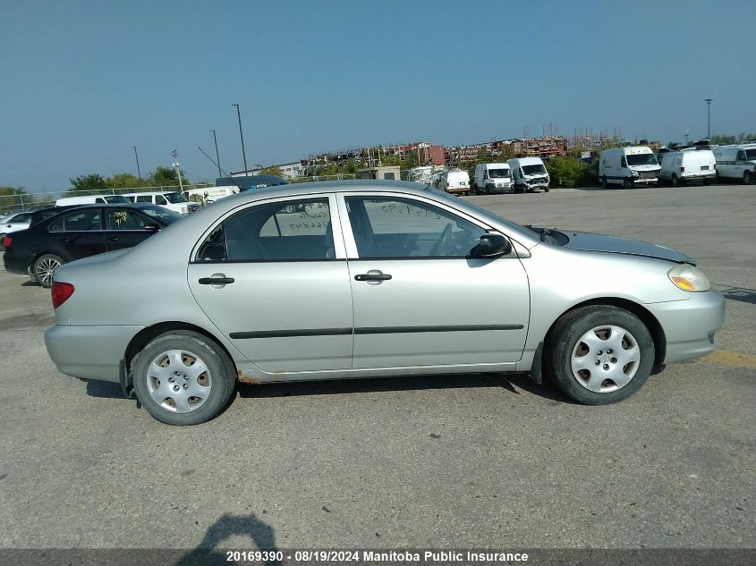 2003 Toyota Corolla Ce/Le/S VIN: 2T1BR32E23C766847 Lot: 20169390