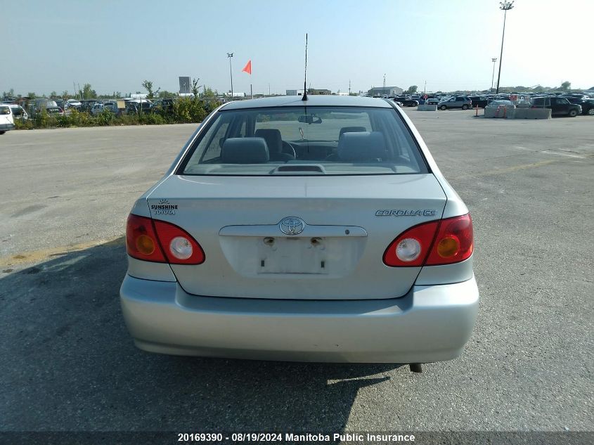 2003 Toyota Corolla Ce/Le/S VIN: 2T1BR32E23C766847 Lot: 20169390