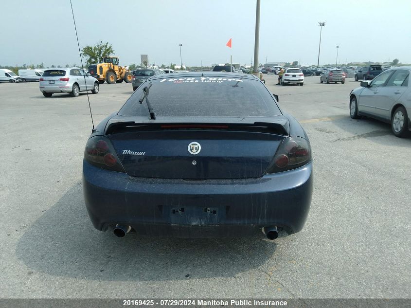 2008 Hyundai Tiburon Gs VIN: KMHHM65D68U272915 Lot: 20169425