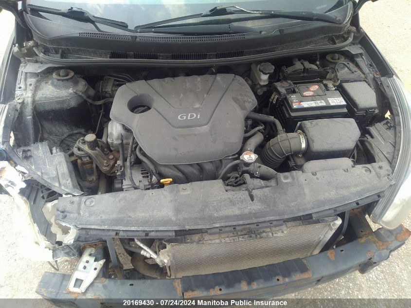 2014 Hyundai Accent Gls VIN: KMHCU5AE1EU156553 Lot: 20169430