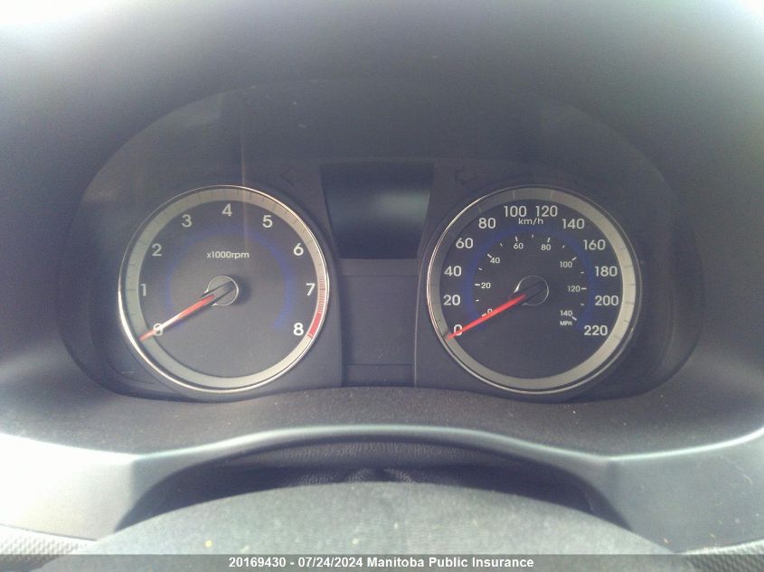 2014 Hyundai Accent Gls VIN: KMHCU5AE1EU156553 Lot: 20169430