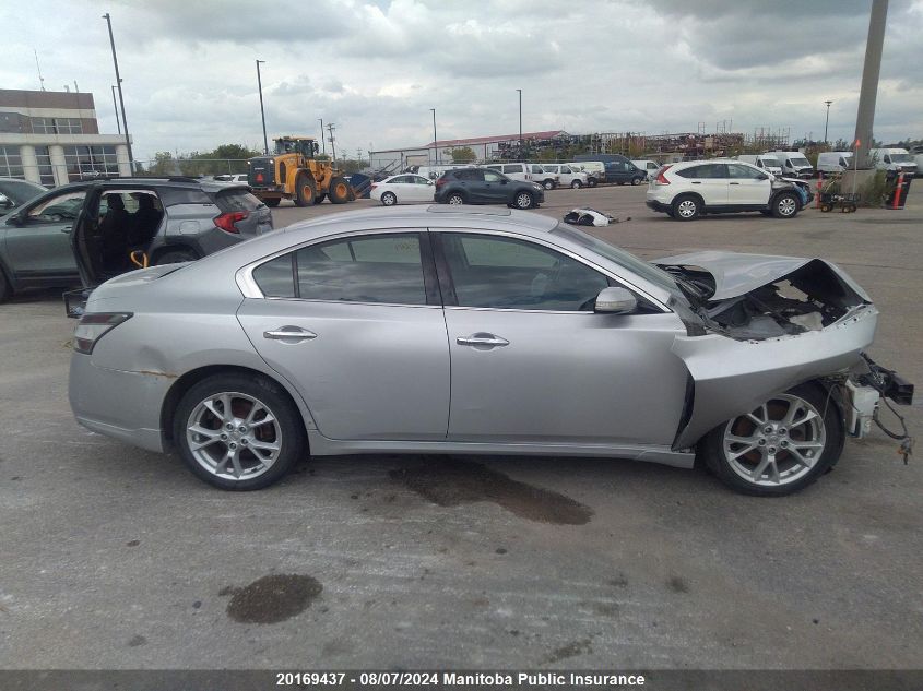 2012 Nissan Maxima 3.5 Sv VIN: 1N4AA5AP3CC833004 Lot: 20169437