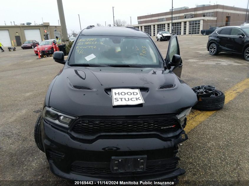 2022 Dodge Durango R/T VIN: 1C4SDJCT4NC198113 Lot: 20169443