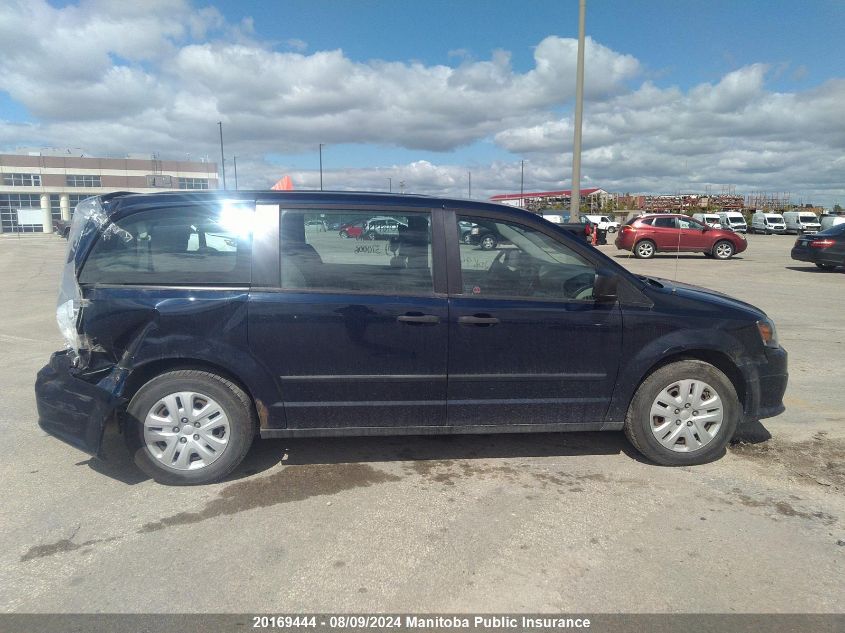 2014 Dodge Grand Caravan Se VIN: 2C4RDGBG2ER370006 Lot: 20169444