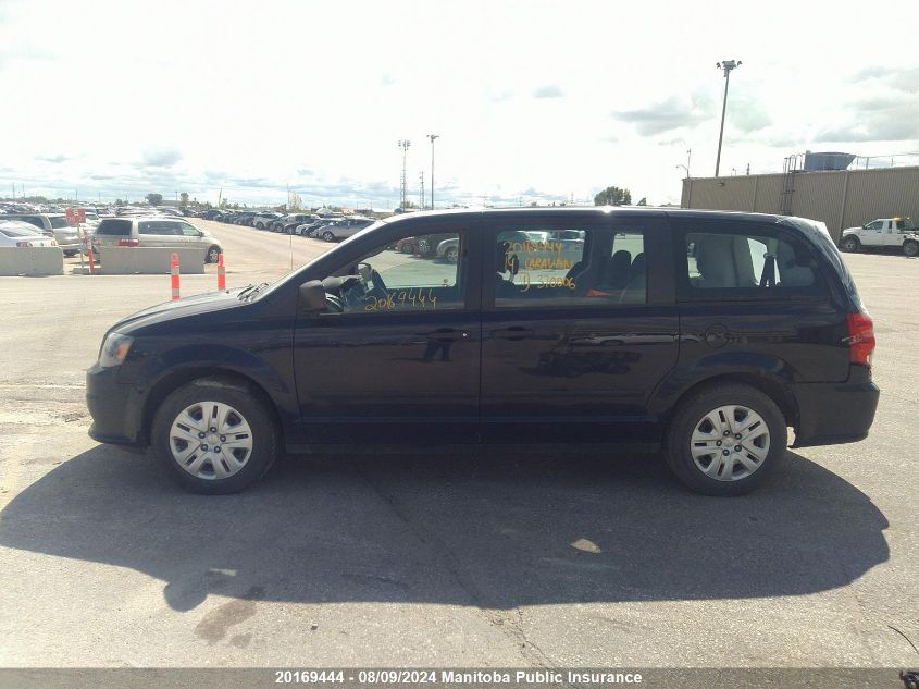 2014 Dodge Grand Caravan Se VIN: 2C4RDGBG2ER370006 Lot: 20169444