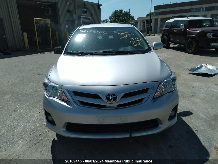 2011 Toyota Corolla Le VIN: 2T1BU4EE2BC741154 Lot: 20169445