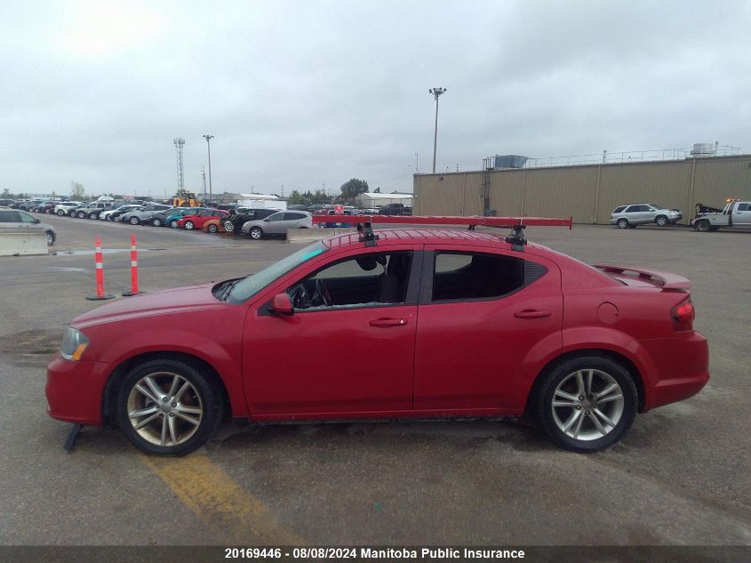 2013 Dodge Avenger Sxt VIN: 1C3CDZCB3DN675258 Lot: 20169446