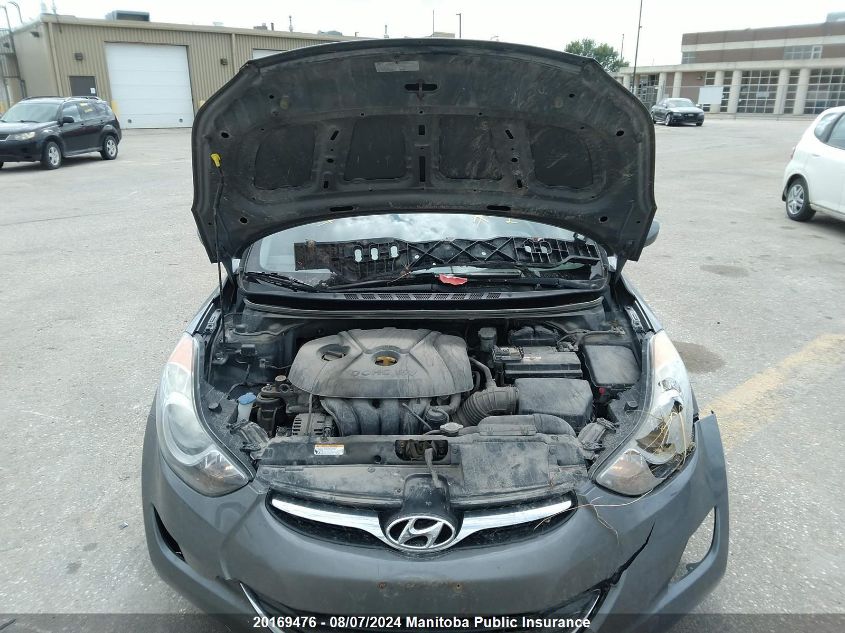 2013 Hyundai Elantra Gl VIN: 5NPDH4AE0DH356100 Lot: 20169476