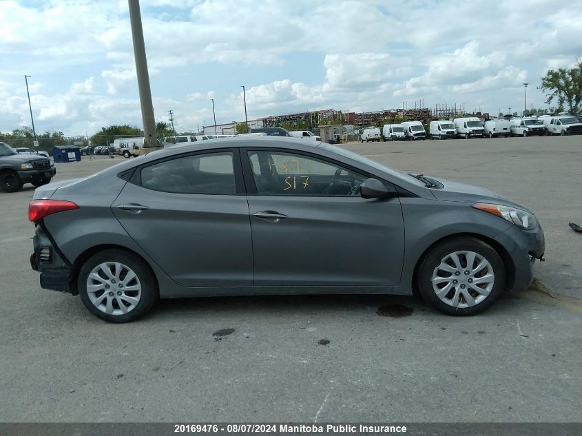 2013 Hyundai Elantra Gl VIN: 5NPDH4AE0DH356100 Lot: 20169476