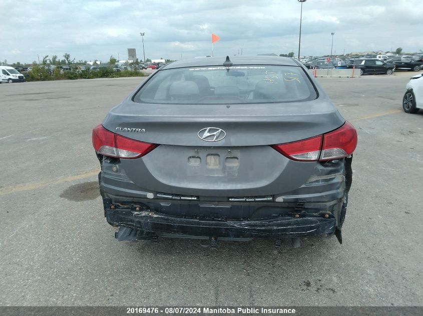 2013 Hyundai Elantra Gl VIN: 5NPDH4AE0DH356100 Lot: 20169476