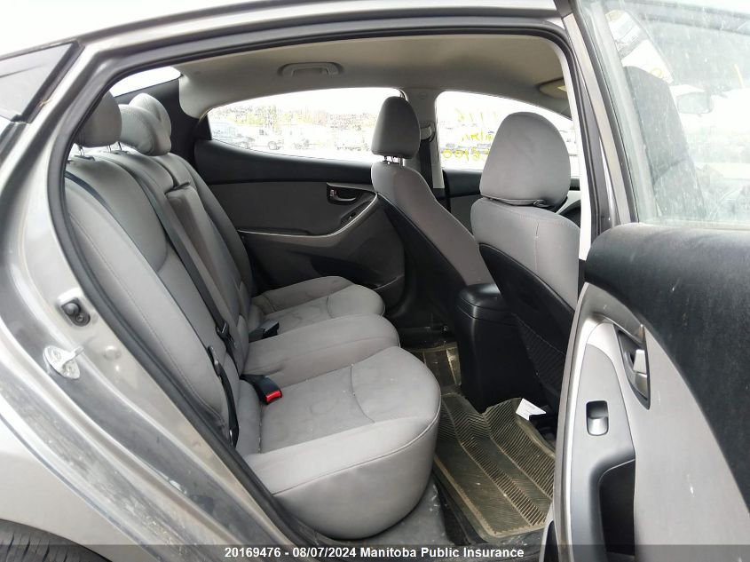 2013 Hyundai Elantra Gl VIN: 5NPDH4AE0DH356100 Lot: 20169476