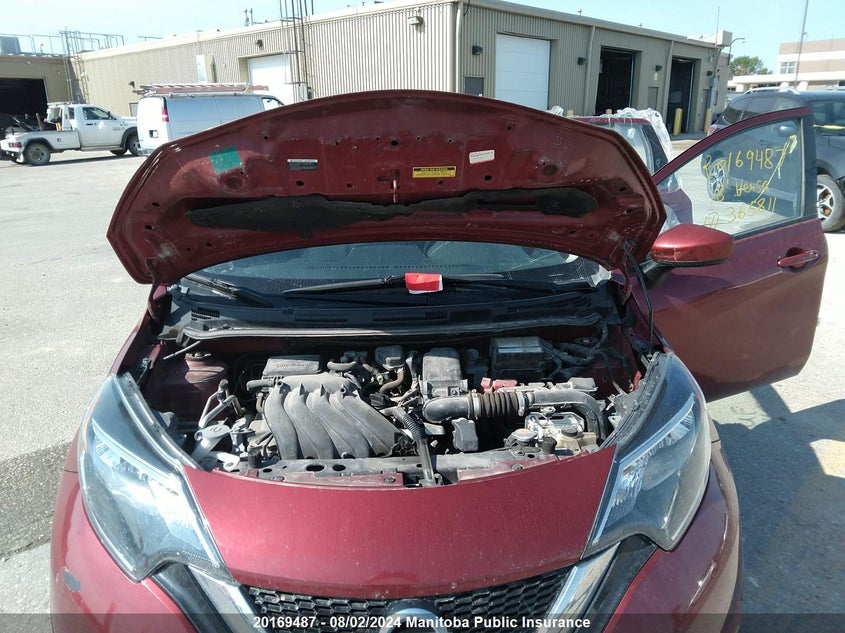 2018 Nissan Versa Note Sv VIN: 3N1CE2CP4JL365811 Lot: 20169487